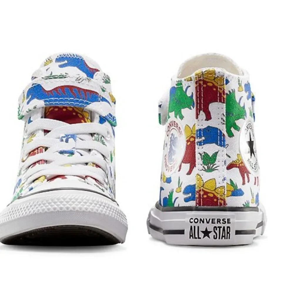 Converse Chuck Taylor All Star Dino Party Easy-On Boys Sneakers- Size 3